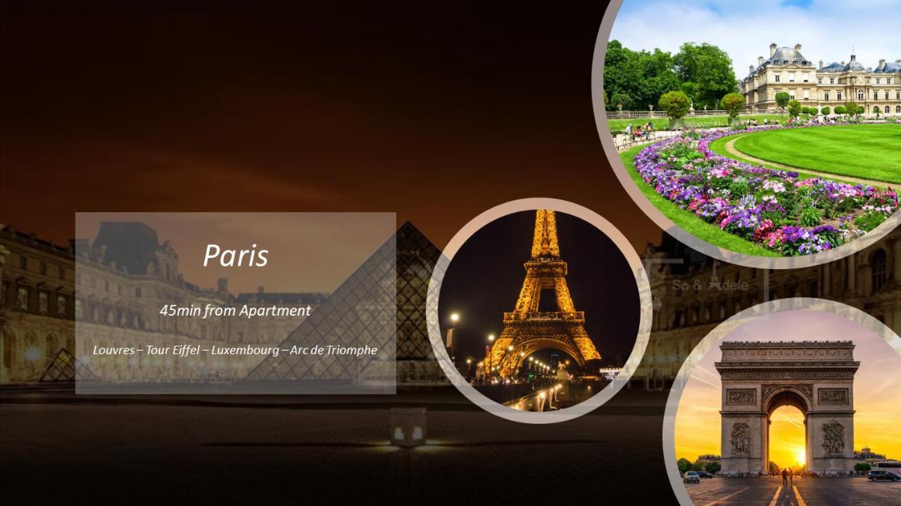 Apartment Virtuose - Disneyland Paris 5Min - Train Station 250M Montevrain Ngoại thất bức ảnh