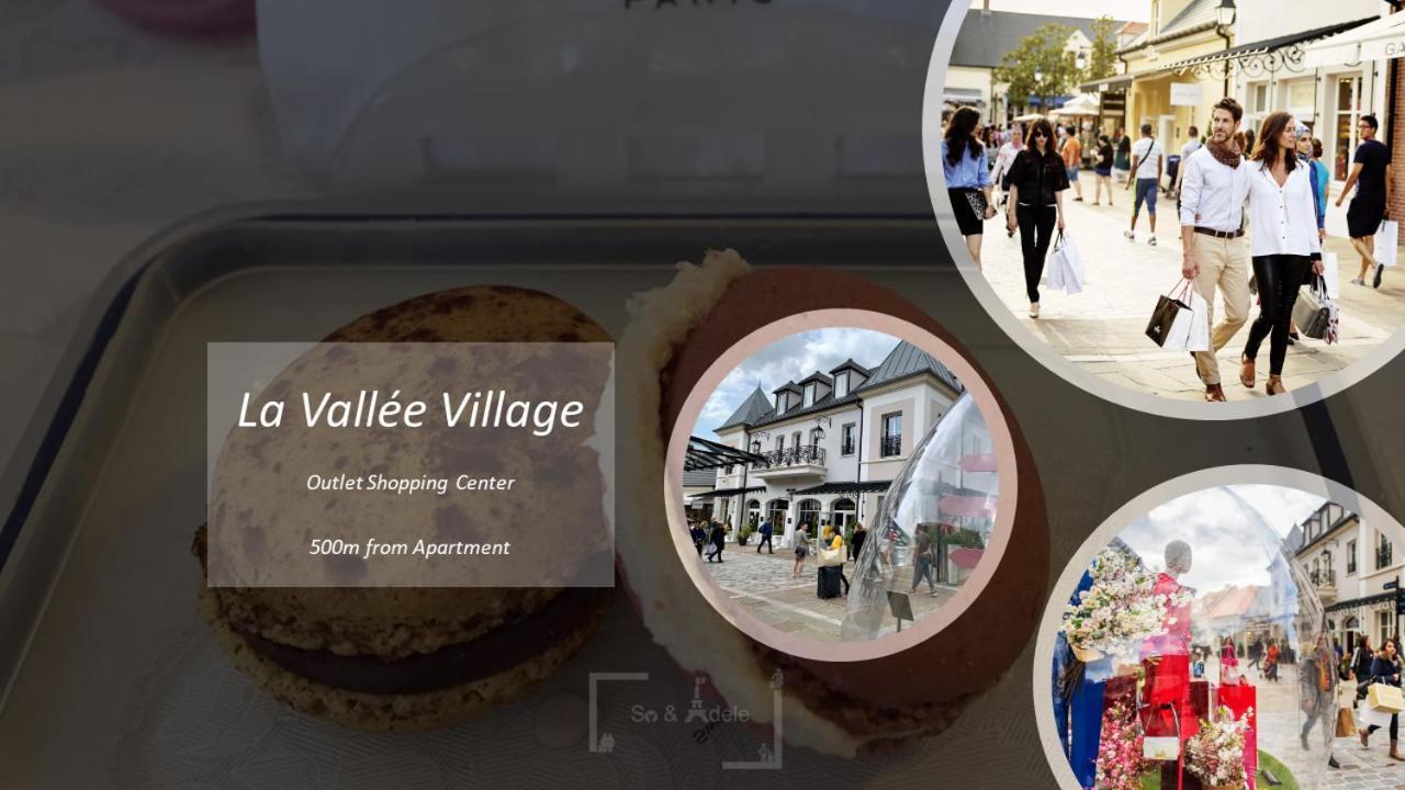 Apartment Virtuose - Disneyland Paris 5Min - Train Station 250M Montevrain Ngoại thất bức ảnh
